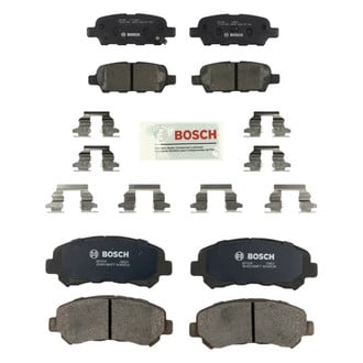 Bosch® - QuietCast™ Premium Ceramic and Organic Front and Rear Disc Brake Pad Set