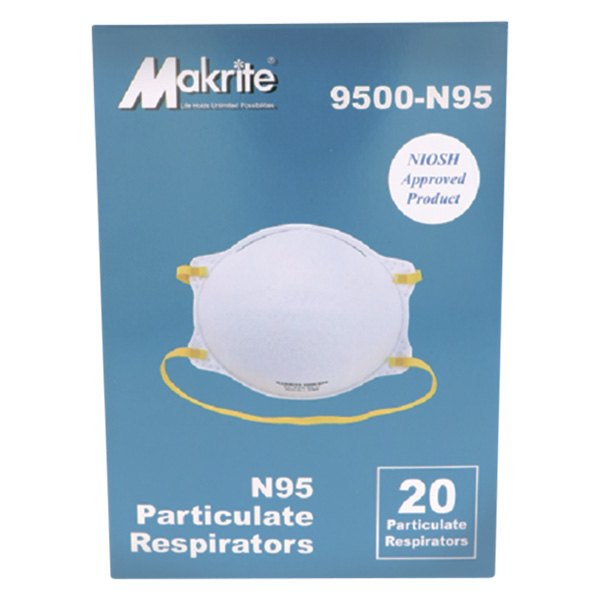 Boss Gloves® - West Chester™ N95 One Size Fits All Disposable Respirator Masks