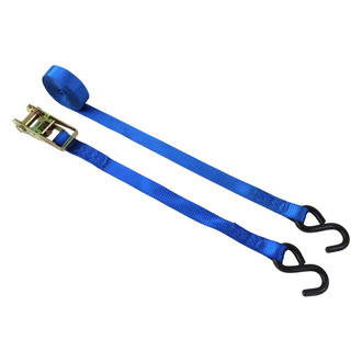 Boxer Tools® - 1" Ratchet Tie Down with S Hooks