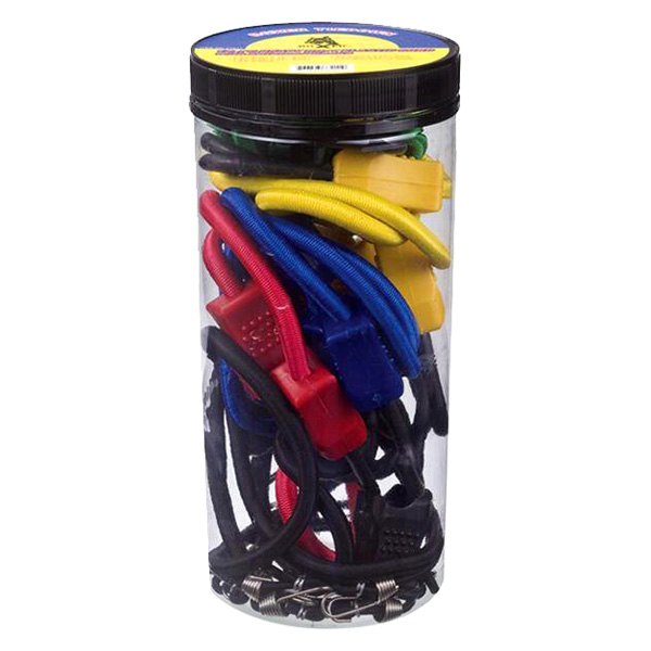 Boxer Tools® - Heavy Duty Elastic Cords with Coated Steel Hooks