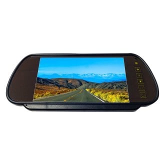 BOYO® - Rear-View Mirror with 7" TFT-LCD Backup Camera Monitor