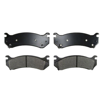 bproauto® - Semi-Metallic Front and Rear Disc Brake Pads