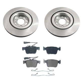 bproauto® - Rear Brake Kit with Semi-Metallic Pads