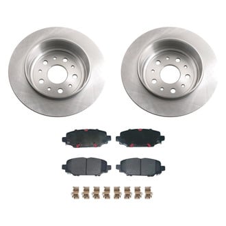 bproauto® - Rear Brake Kit with Semi-Metallic Pads