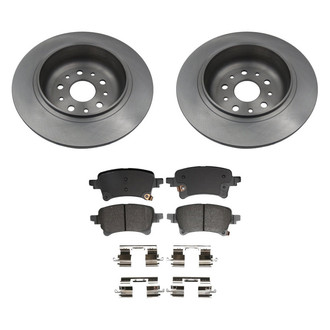 bproauto® - Rear Brake Kit with Semi-Metallic Pads
