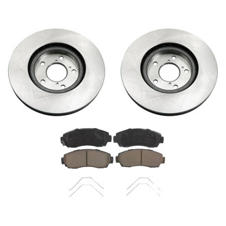 bproauto® - Front Brake Kit with Semi-Metallic Pads