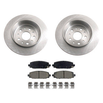 bproauto® - Rear Brake Kit with Semi-Metallic Pads