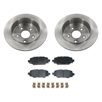 bproauto® - Rear Brake Kit with Semi-Metallic Pads