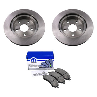 bproauto® - Front Brake Kit with Semi-Metallic Pads