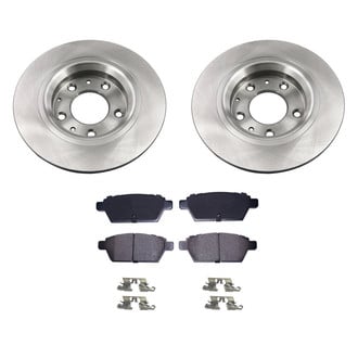 bproauto® - Rear Brake Kit with Semi-Metallic Pads