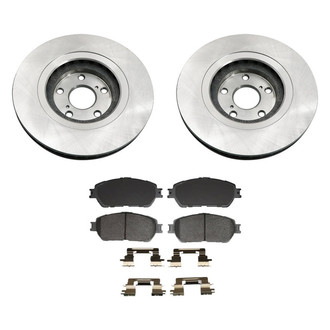 bproauto® - Front Brake Kit with Semi-Metallic Pads