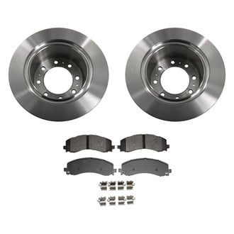 bproauto® - Rear Brake Kit with Semi-Metallic Pads