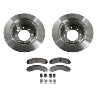 bproauto® - Brake Kit with Semi-Metallic Pads