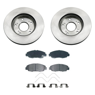 bproauto® - Front Brake Kit with Semi-Metallic Pads