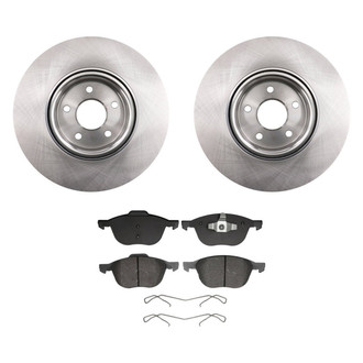 bproauto® - Front Brake Kit with Semi-Metallic Pads