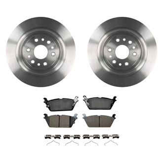 bproauto® - Rear Brake Kit with Semi-Metallic Pads