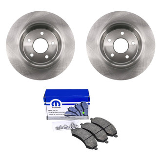 bproauto® - Rear Brake Kit with Semi-Metallic Pads