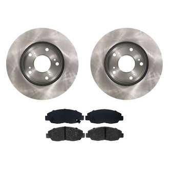 bproauto® - Front Brake Kit with Semi-Metallic Pads