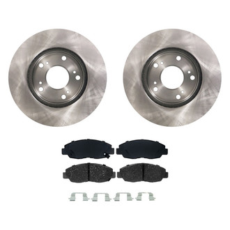 bproauto® - Front Brake Kit with Semi-Metallic Pads