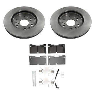 bproauto® - Front Brake Kit with Semi-Metallic Pads