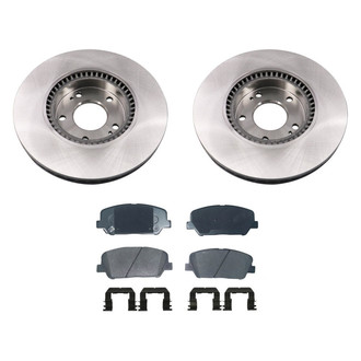 bproauto® - Front Brake Kit with Semi-Metallic Pads