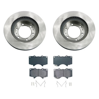 bproauto® - Front Brake Kit with Semi-Metallic Pads