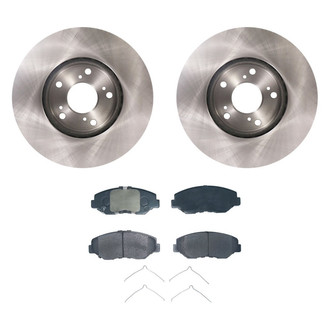 bproauto® BNDL-11604-31179392 - Front Brake Kit with Semi-Metallic Pads