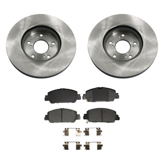 bproauto® - Front Brake Kit with Semi-Metallic Pads