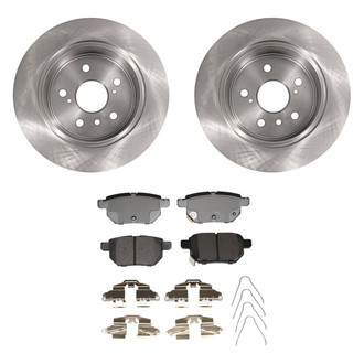 bproauto® - Rear Brake Kit with Semi-Metallic Pads