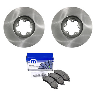 bproauto® - Front Brake Kit with Semi-Metallic Pads