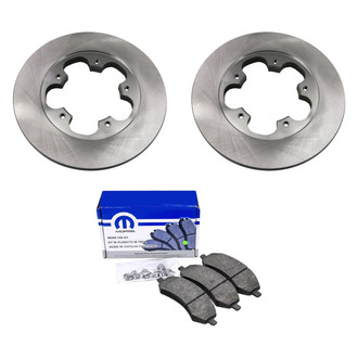 bproauto® - Rear Brake Kit with Semi-Metallic Pads