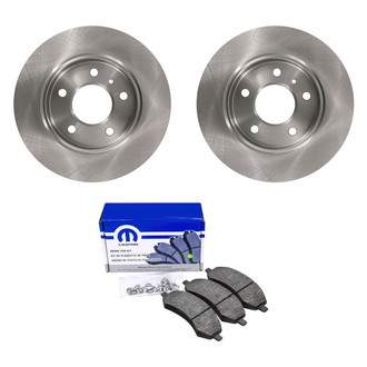 bproauto® - Brake Kit with Semi-Metallic Pads