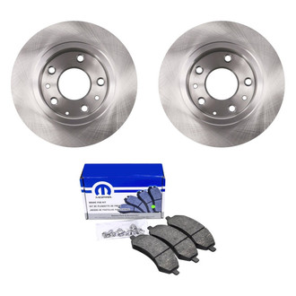 bproauto® - Rear Brake Kit with Semi-Metallic Pads