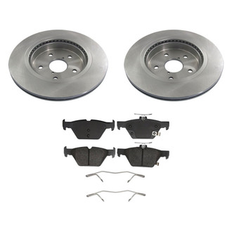 bproauto® - Rear Brake Kit with Semi-Metallic Pads