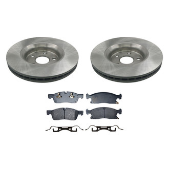 bproauto® - Front Brake Kit with Semi-Metallic Pads