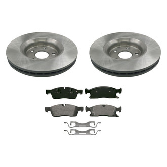 bproauto® - Front Brake Kit with Semi-Metallic Pads