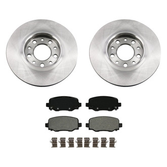 bproauto® - Rear Brake Kit with Semi-Metallic Pads