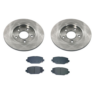 bproauto® - Rear Brake Kit with Semi-Metallic Pads