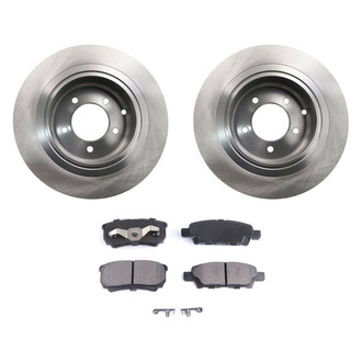 bproauto® - Rear Brake Kit with Semi-Metallic Pads