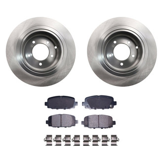 bproauto® - Rear Brake Kit with Semi-Metallic Pads