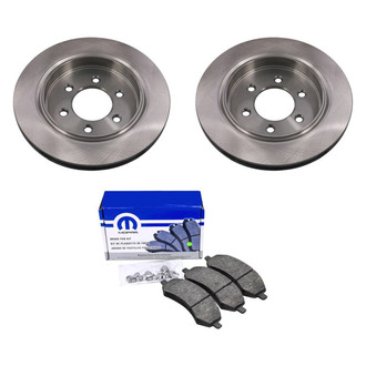 bproauto® - Rear Brake Kit with Semi-Metallic Pads