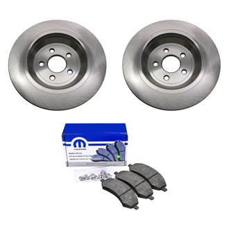 bproauto® - Rear Brake Kit with Semi-Metallic Pads