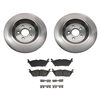 bproauto® - Rear Brake Kit with Semi-Metallic Pads