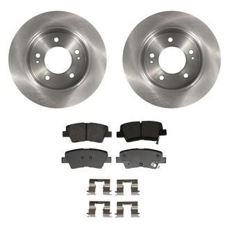 bproauto® - Rear Brake Kit with Semi-Metallic Pads