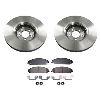 bproauto® - Front Brake Kit with Semi-Metallic Pads