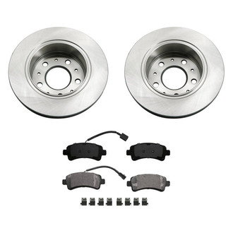 bproauto® - Brake Kit with Semi-Metallic Pads
