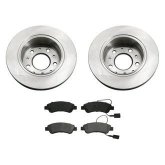 bproauto® - Rear Brake Kit with Semi-Metallic Pads