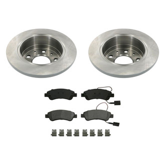 bproauto® - Rear Brake Kit with Semi-Metallic Pads