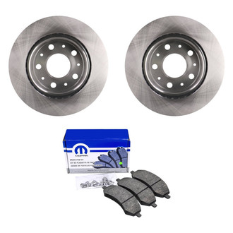 bproauto® - Rear Brake Kit with Semi-Metallic Pads