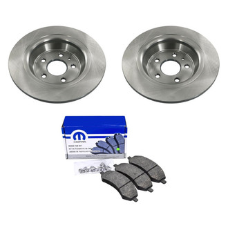 bproauto® - Rear Brake Kit with Semi-Metallic Pads